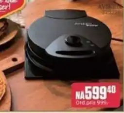 Europris Aviken Waffle Maker tilbud