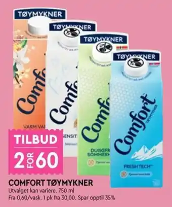Comfort tøymykner