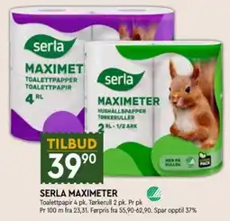 Coop Mega Serla maximeter tilbud