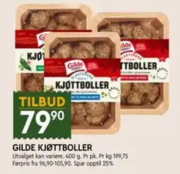 Coop Mega Gilde Kjøttboller tilbud