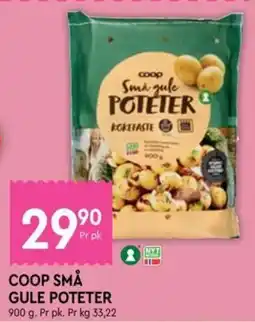 Coop Mega Coop små gule poteter tilbud