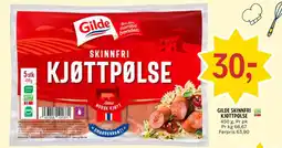 Coop Prix Gilde kjøttpølse tilbud