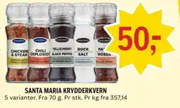 Coop Prix Santa Maria krydderkvern tilbud