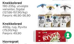 Meny Knekkebrød tilbud