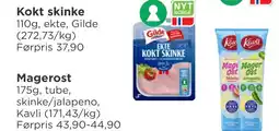 Meny Gilde kokt skinke tilbud