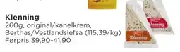 Meny Klenning tilbud