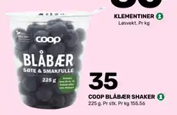 Matkroken Coop blåbær shaker tilbud
