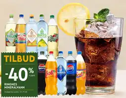 Coop Mega Ringnes mineralvann tilbud