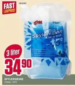 Europris Effekt Spylervæske tilbud