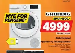 POWER Tørketrommel tilbud