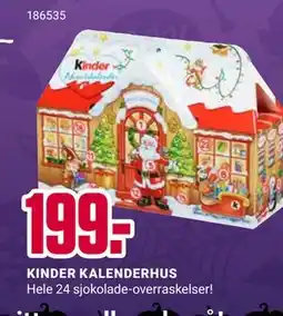 Europris KINDER KALENDERHUS tilbud