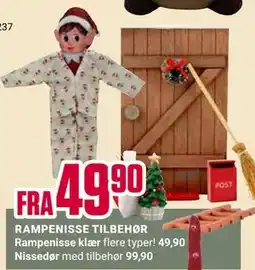 Europris RAMPENISSE TILBEHØR tilbud