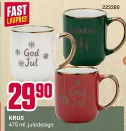 Europris KRUS tilbud