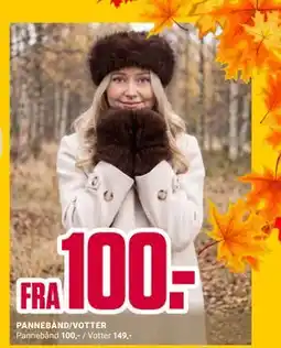 Europris PANNEBÅND/VOTTER tilbud