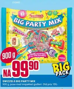 Europris SWIZZELS BIG PARTY MIX tilbud