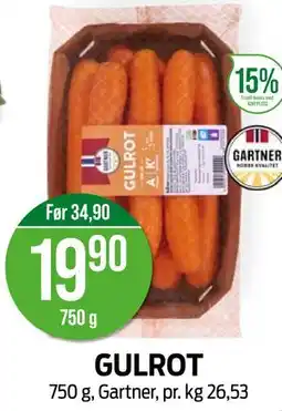 Kiwi GULROT tilbud