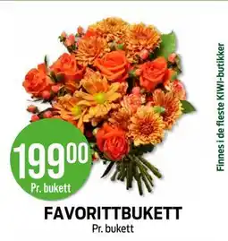Kiwi FAVORITTBUKETT tilbud