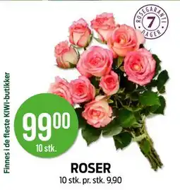Kiwi ROSER tilbud