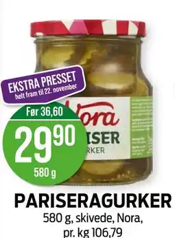 Kiwi PARISERAGURKER tilbud