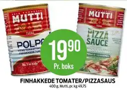 Kiwi FINHAKKEDE TOMATER/PIZZASAUS tilbud