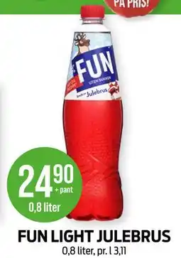 Kiwi FUN LIGHT JULEBRUS tilbud