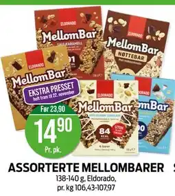 Kiwi ASSORTERTE MELLOMBARER tilbud