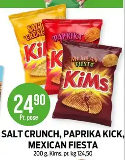 Kiwi SALT CRUNCH, PAPRIKA KICK, MEXICAN FIESTA tilbud