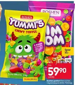 Rusta Roshen godteri tilbud