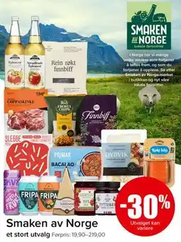 Spar Smaken av Norge tilbud