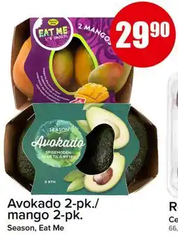 Spar Avokado 2-pk./ mango 2-pk tilbud