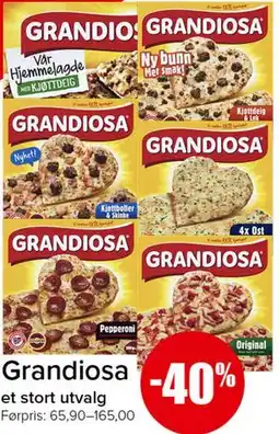 Spar Grandiosa tilbud