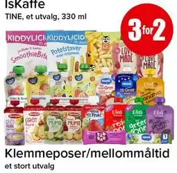 Spar Klemmeposer/mellommåltid tilbud
