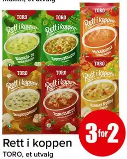 Spar Rett i koppen tilbud