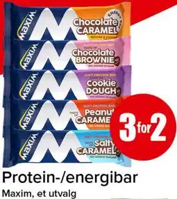 Spar Protein-/energibar tilbud