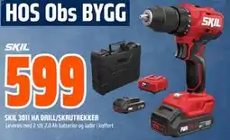 Obs Bygg SKIL 3011 HA DRILL/SKRUTREKKER tilbud