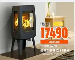 Obs Bygg DOVRE SENSE 103 PEISOVN tilbud