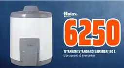 Obs Bygg TITANIUM STANDARD BEREDER 120 L tilbud
