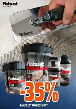 Obs Bygg PÅ ROBUST MIKROSEMENT tilbud