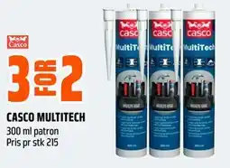 Obs Bygg CASCO MULTITECH tilbud
