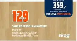 Obs Bygg SKOG BY PERGO LAMINATGULV tilbud