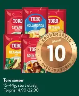 Jacobs Toro sauser tilbud