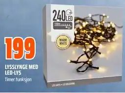 Obs Bygg LYSSLYNGE MED LED-LYS tilbud