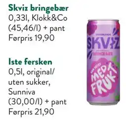 Jacobs Skviz bringebær tilbud