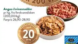Jacobs Angus-/svinesnadder tilbud