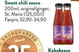 Jacobs Sweet chili sauce tilbud