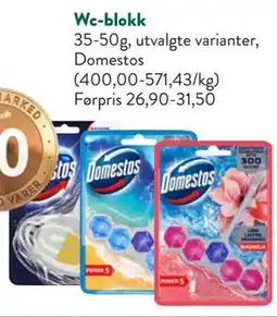 Jacobs Wc-blokk tilbud