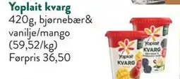 Jacobs Yoplait kvarg tilbud