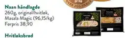 Jacobs Naan håndlagde tilbud