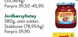 Jacobs Jordbærsyltetøy tilbud