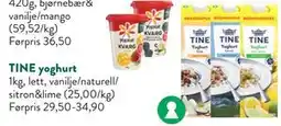 Jacobs TINE yoghurt tilbud
